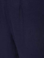 Thumbnail for Cheera Straight Kurta With Bell Sleeve Gotta Work Design And Straight Gotta Work Plazo Pant