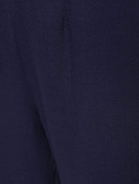 Thumbnail for Cheera Straight Kurta With Bell Sleeve Gotta Work Design And Straight Gotta Work Plazo Pant