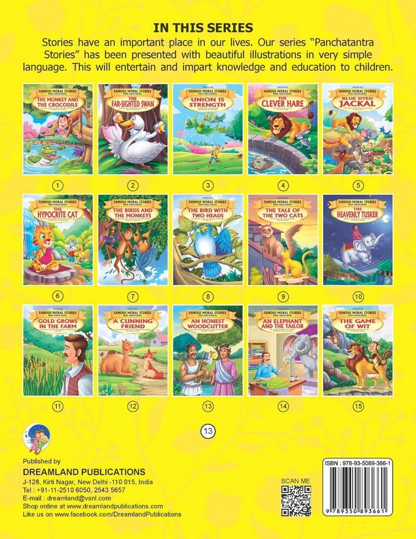 Dreamland An Honest Woodcutter - Book 13 (Famous Moral Stories from Panchtantra) - Distacart