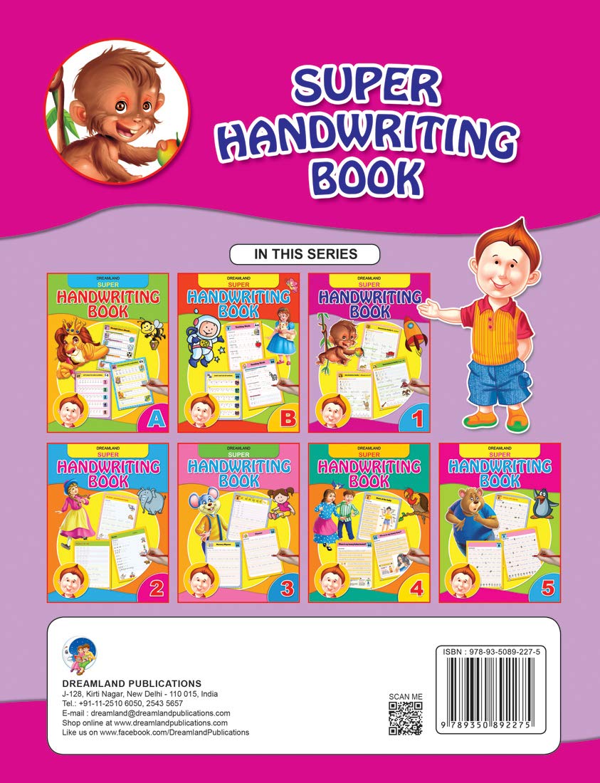 Dreamland Super Hand Writing Book Part - 1 - Distacart