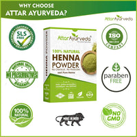 Thumbnail for Attar Ayurveda Henna Powder online