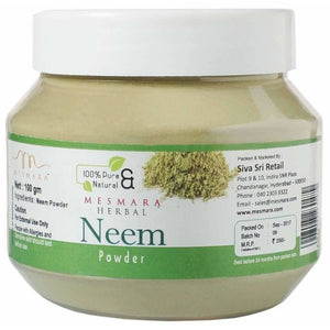 Mesmara Herbal Neem Powder 100g - Distacart