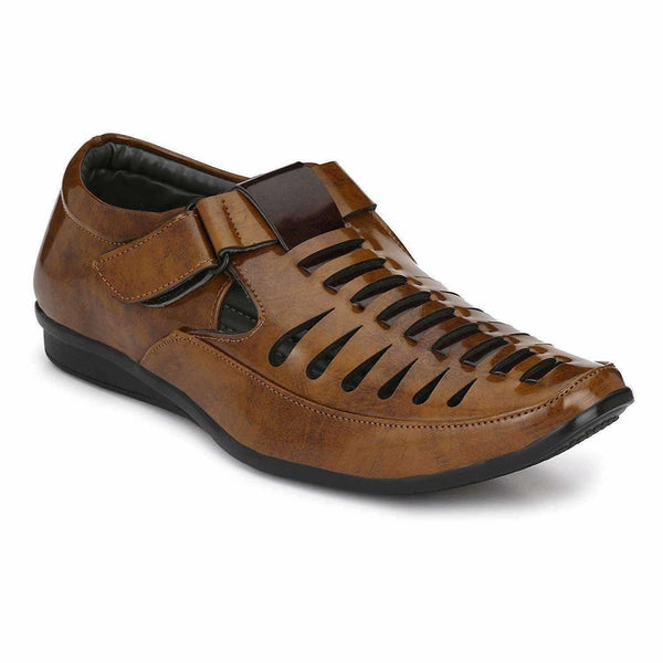 Formal Casual Ethnic Loafer Slip-On Sandal Shoe - Distacart