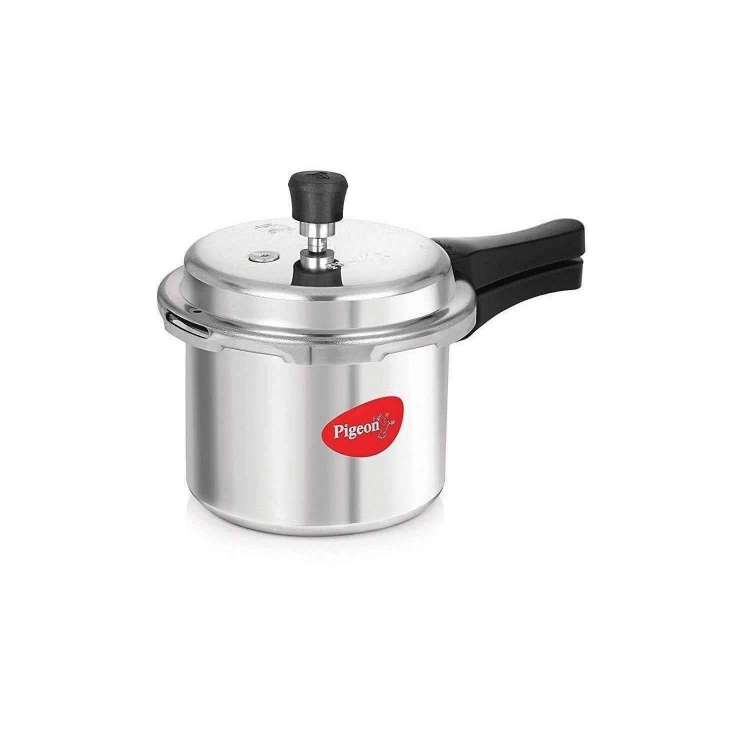 Non Induction Aluminium Pressure Cooker - 3 Litres - Distacart