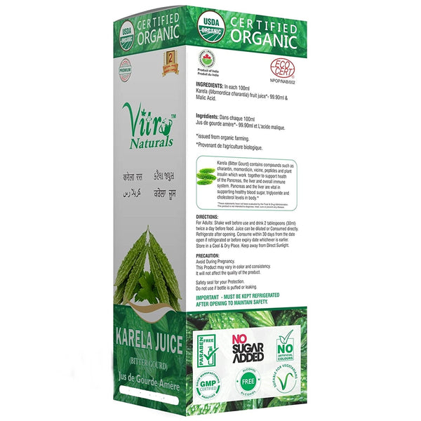 Vitro Naturals Karela Juice 