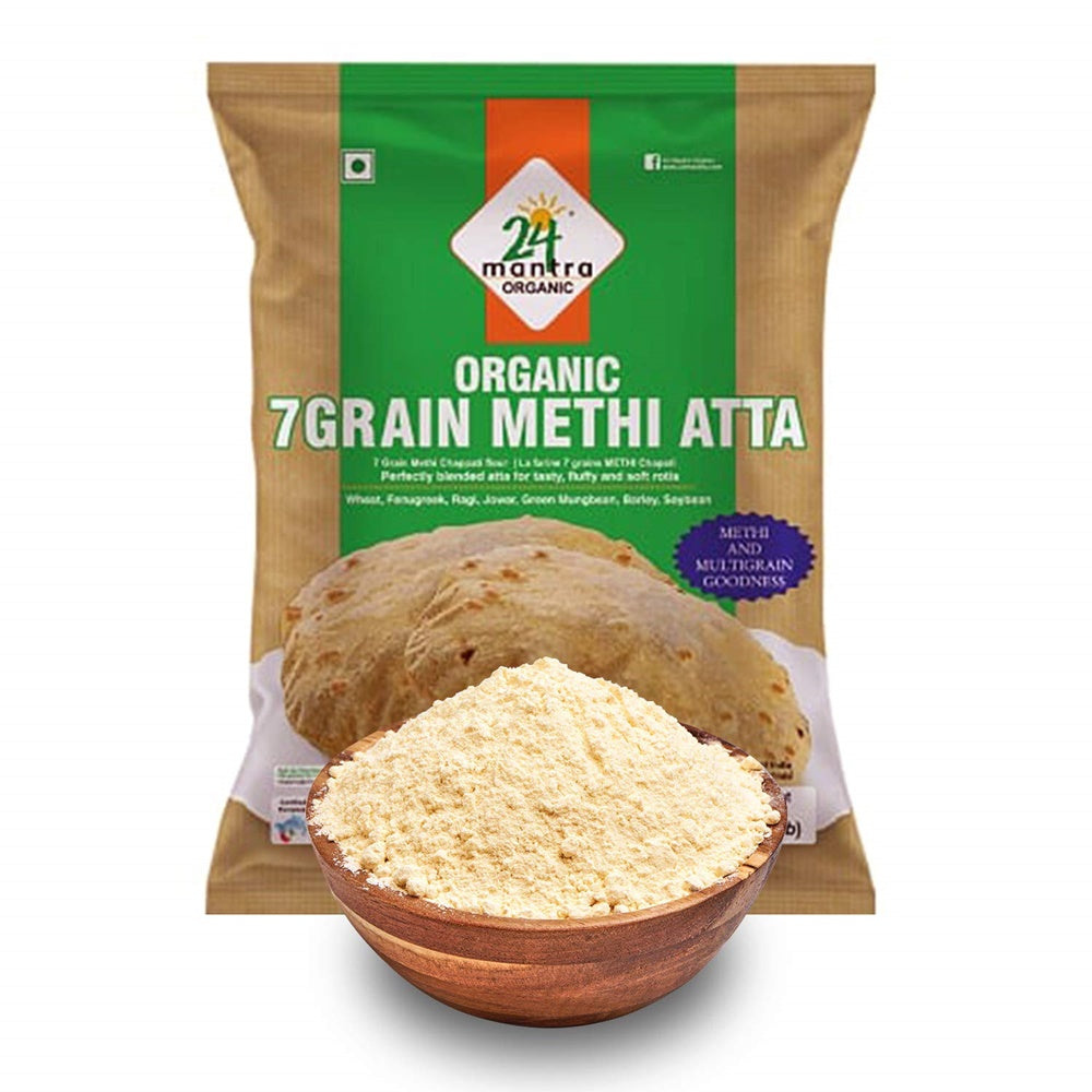 24 Mantra Organic 7Grain Methi Atta