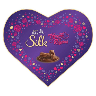 Cadbury Dairy Milk Silk Chocolate Heart Shaped Gift Box - Distacart