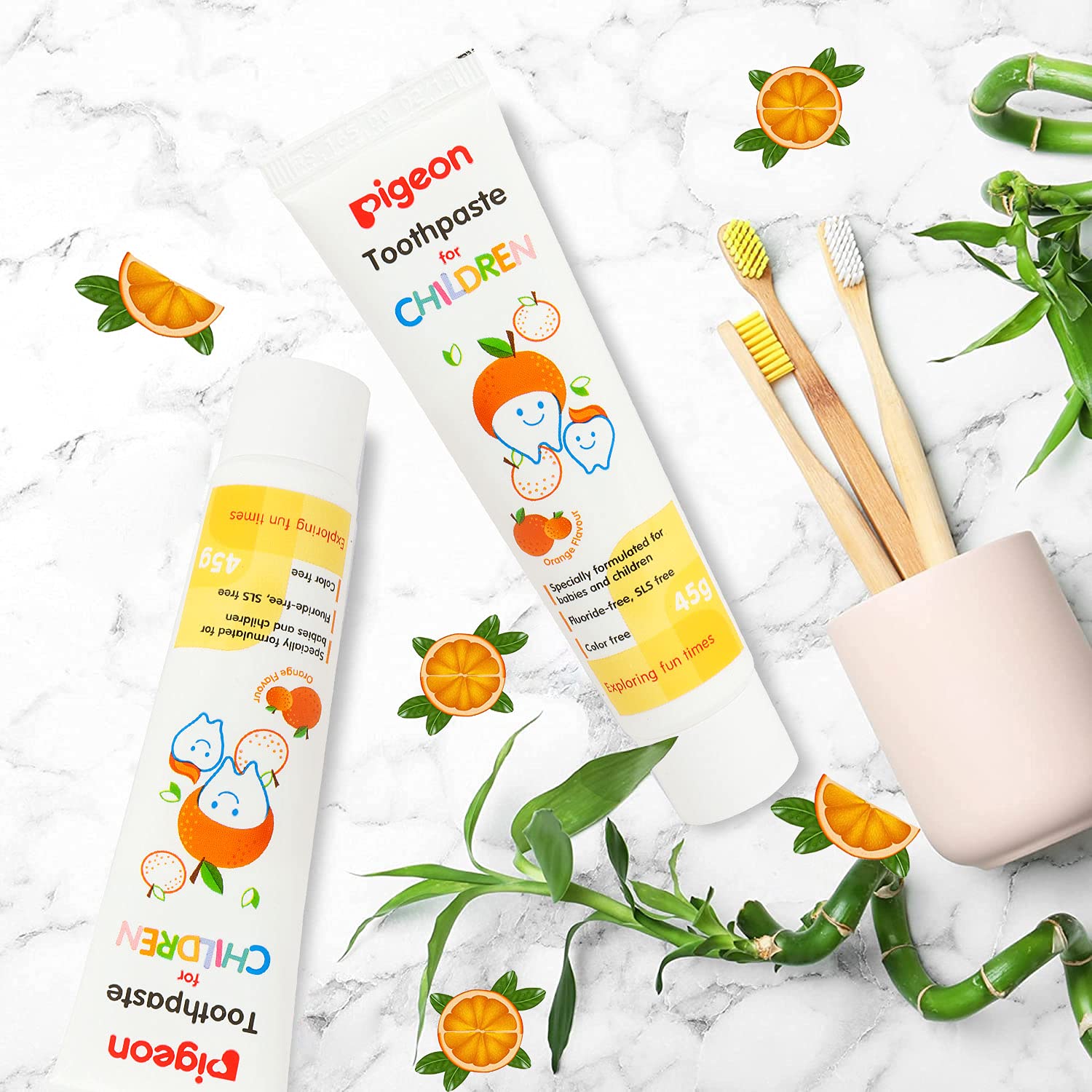 Pigeon Strawberry Toothpaste For Babies - Distacart
