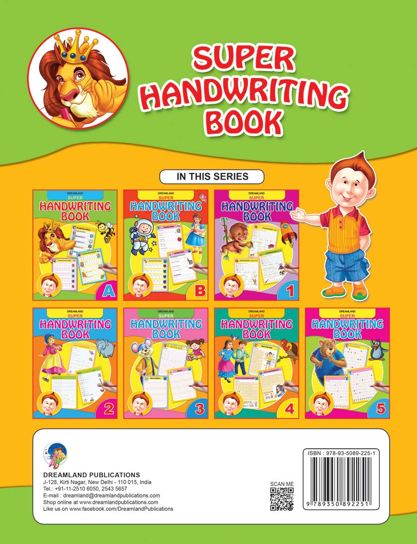 Dreamland Super Hand Writing Book Part - A - Distacart