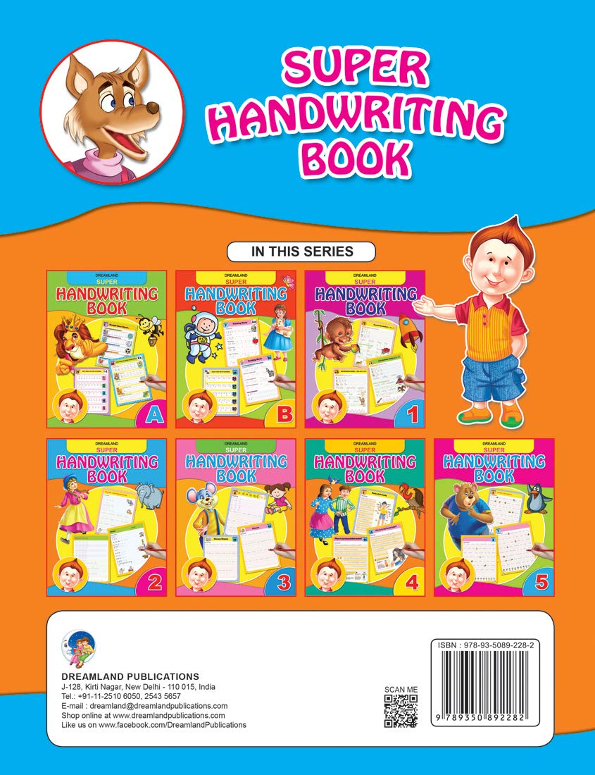 Dreamland Super Hand Writing Book Part - 2 - Distacart