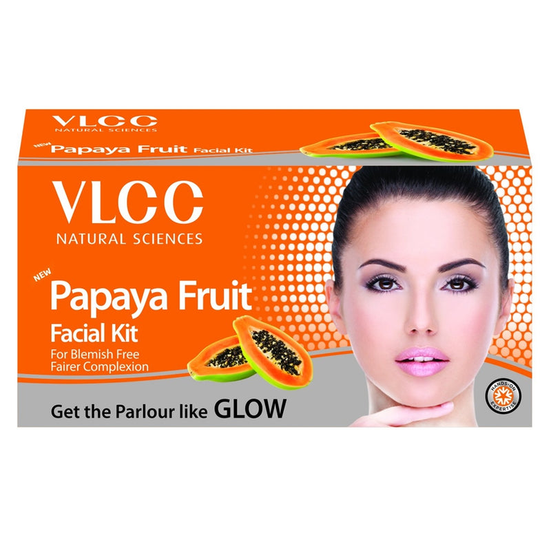 VLCC Papaya Fruit Facial Kit, 60g - Distacart