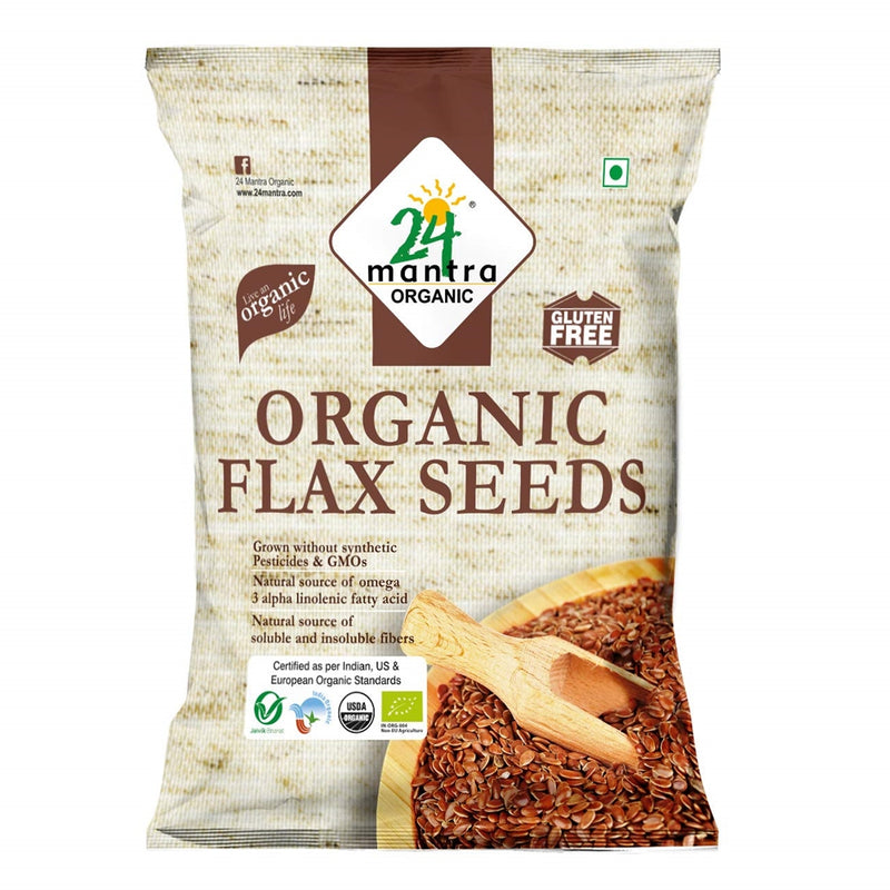 24 Mantra Organic Flax Seeds
