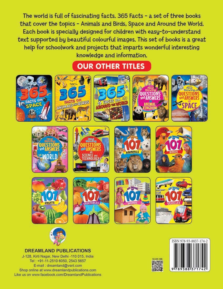 Dreamland 365 Facts on Around the World - Distacart