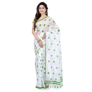 Desh Bidesh Women's Traditional Soft Mulmul Bengal Handloom Pure Cotton Saree - Distacart