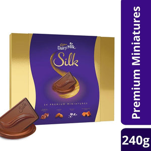 Cadbury Dairy Milk Silk Miniatures Chocolate Gift Pack, 240 g