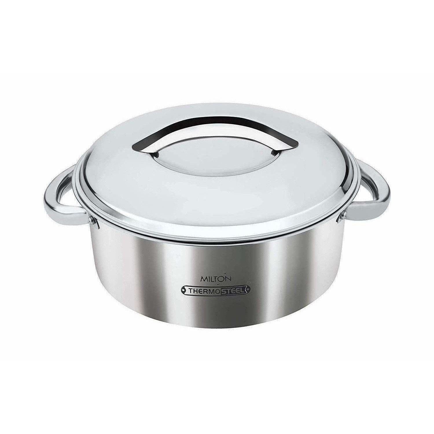 Stainless Steel Casserole, 1.5 Litres, Silver - Distacart