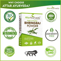 Thumbnail for Attar Ayurveda Bhringraj Powder online