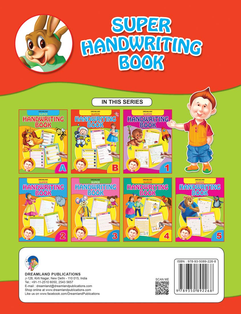 Dreamland Super Hand Writing Book Part - B - Distacart
