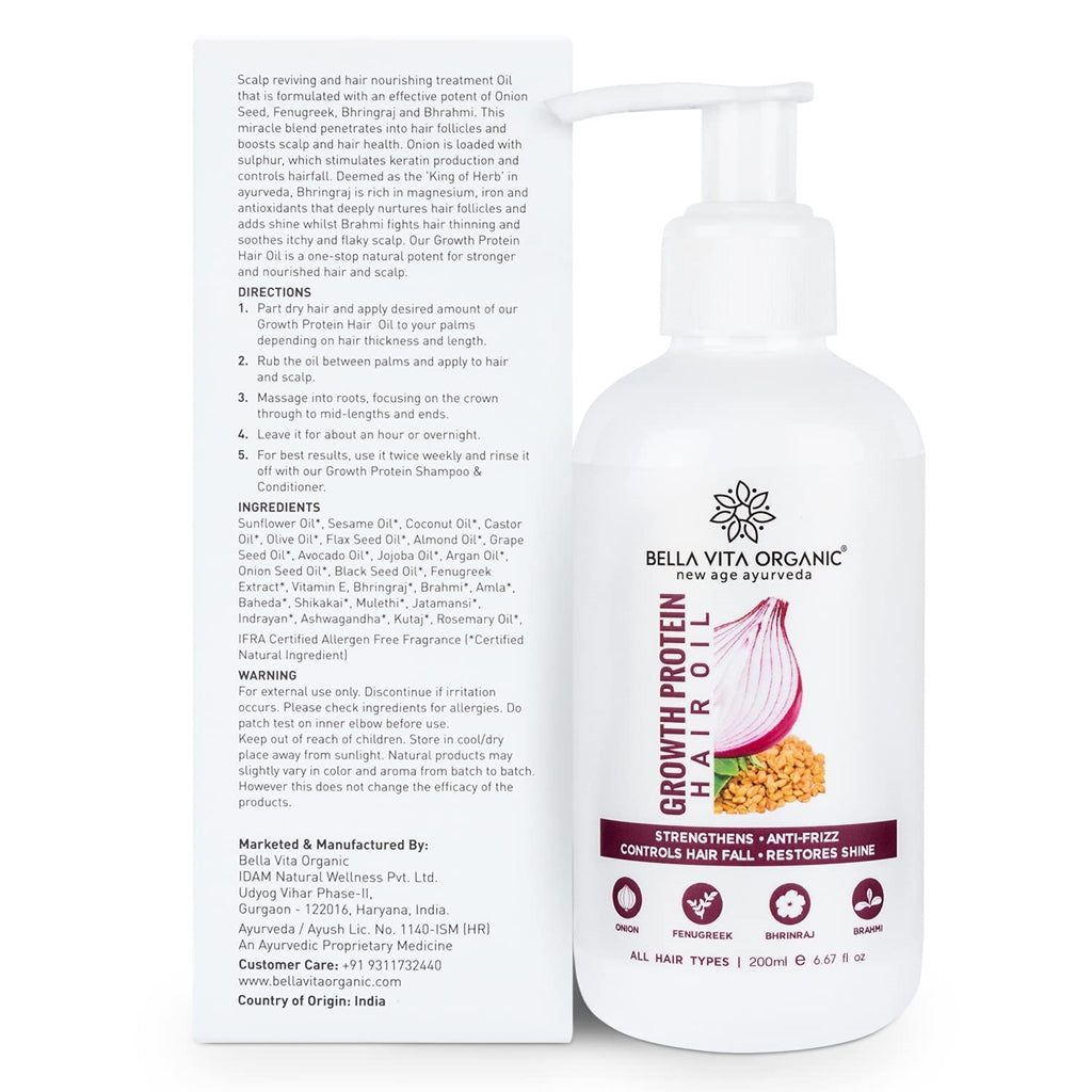 Bella Vita Organic Silky Strong Scalp & Hair Oil - Distacart