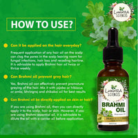 Thumbnail for Luxura Sciences Organic Brahmi Oil for Hair Growth - Distacart