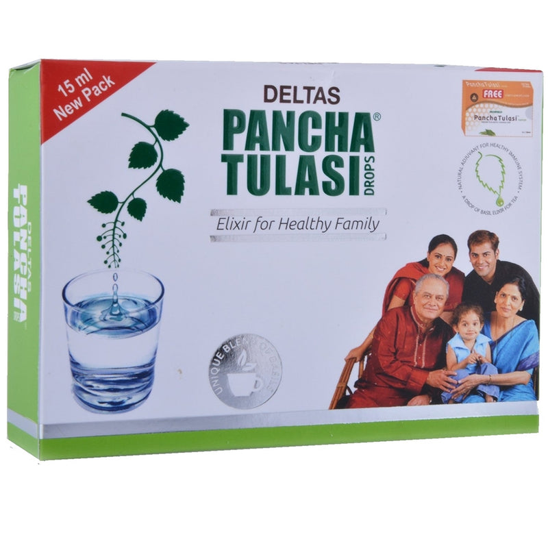 Deltas Pancha Tulasi Drops 15 ml