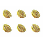 Thumbnail for Golden - Decorative Organza Potli Basket (Pack Of 6) - Distacart