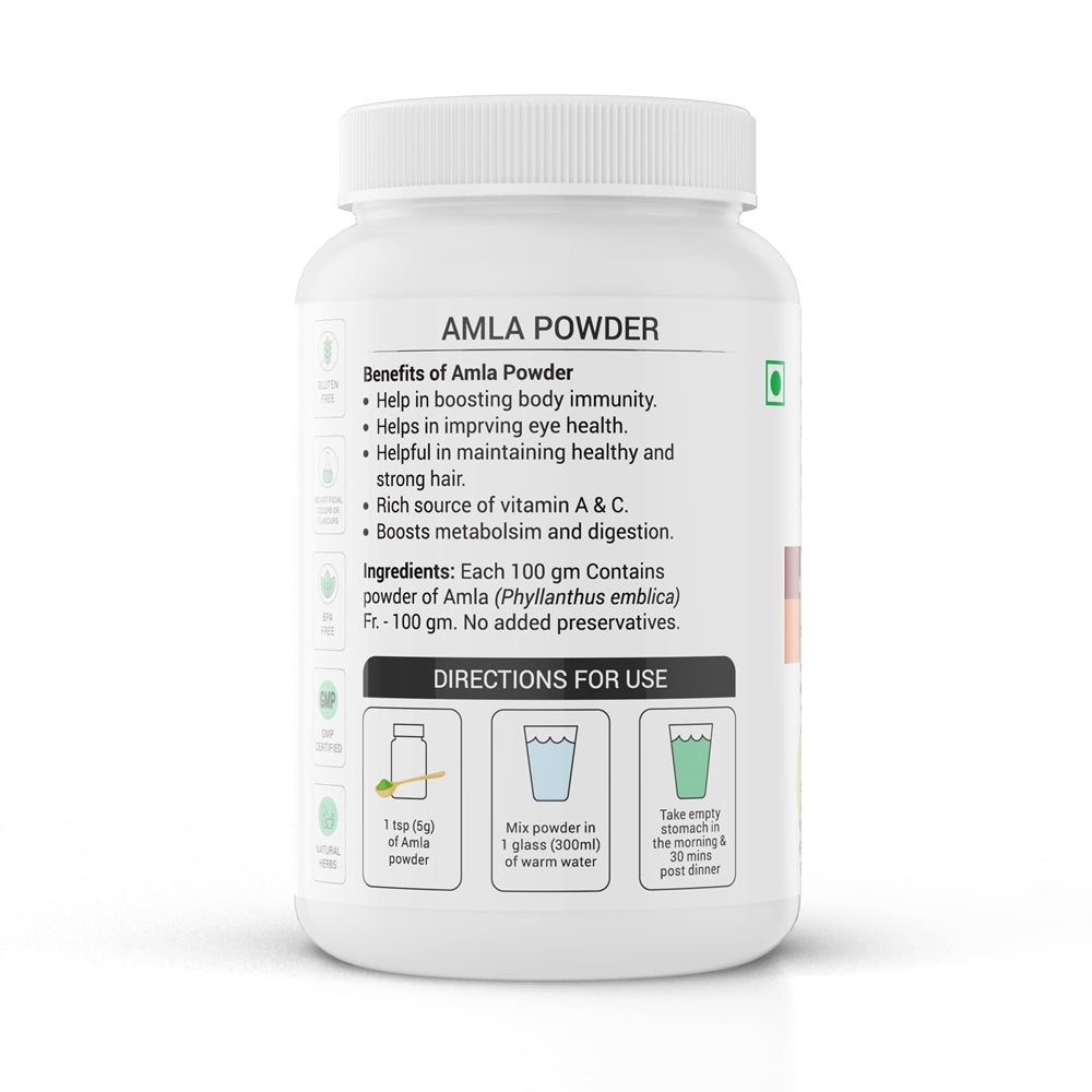 Krishna's Herbal & Ayurveda Amla Powder - Distacart