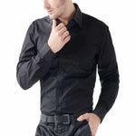 Thumbnail for Men's Cotton Solid Full Sleeve Shirts - Distacart