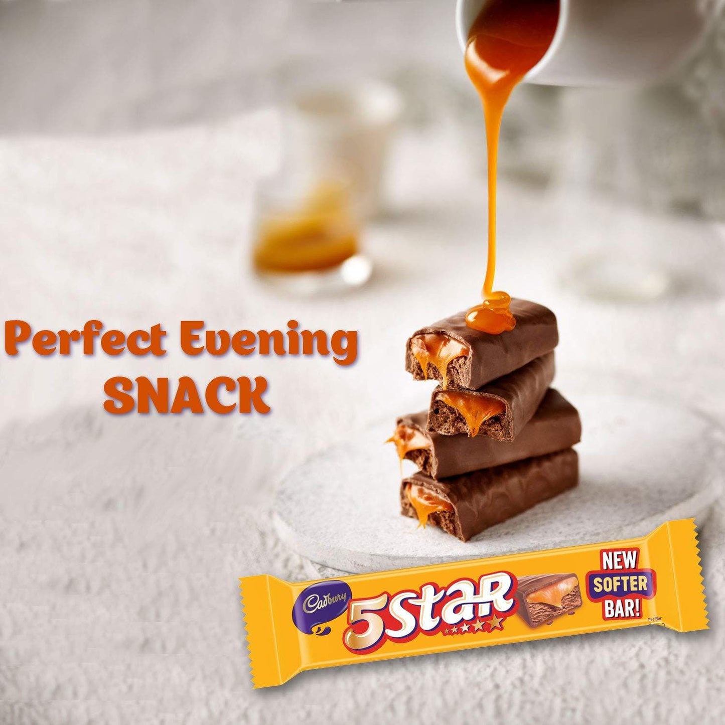 Cadbury 5 Star Chocolate Bar, 40 gm (Pack of 25) - Distacart