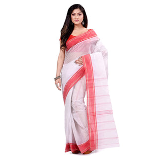 Desh Bidesh Women's Bengal Tant Aradhana Pure Handloom Cotton Saree - Distacart