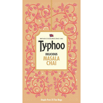 Typhoo Delicious Masala Chai Tea Bags - Distacart