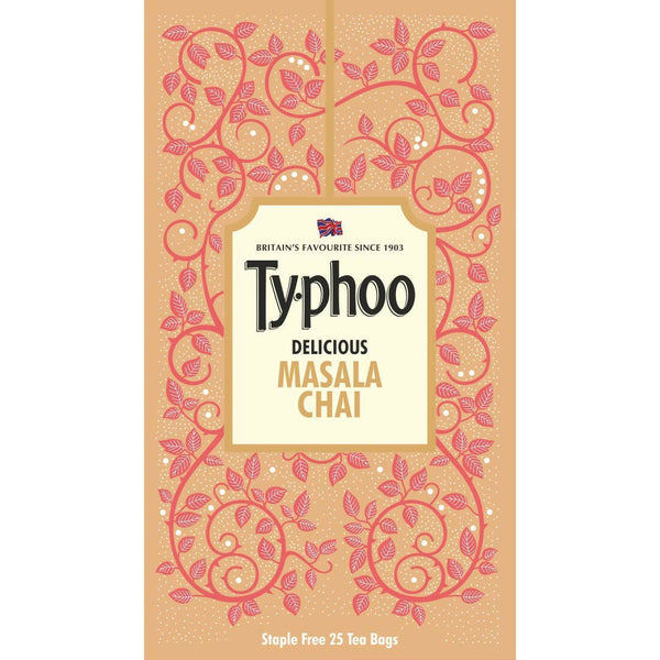 Typhoo Delicious Masala Chai Tea Bags - Distacart