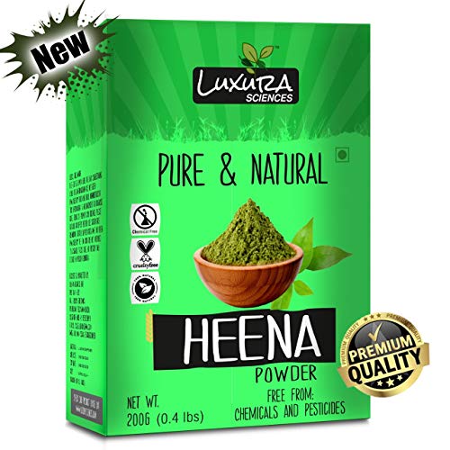 Luxura Sciences Henna Powder Organic For Hair - Distacart