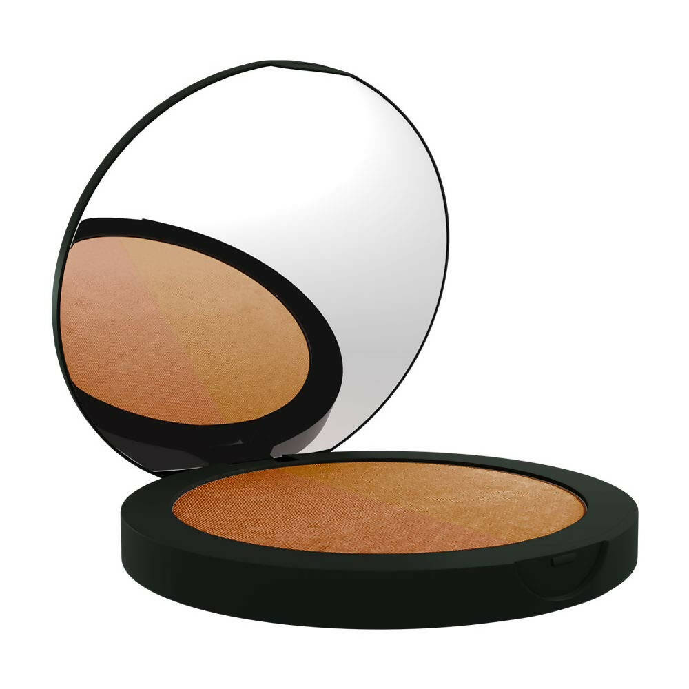 Kiro Prism Perfect Highlighter Blush - Sandy Rose & Pearly Bronze - Distacart