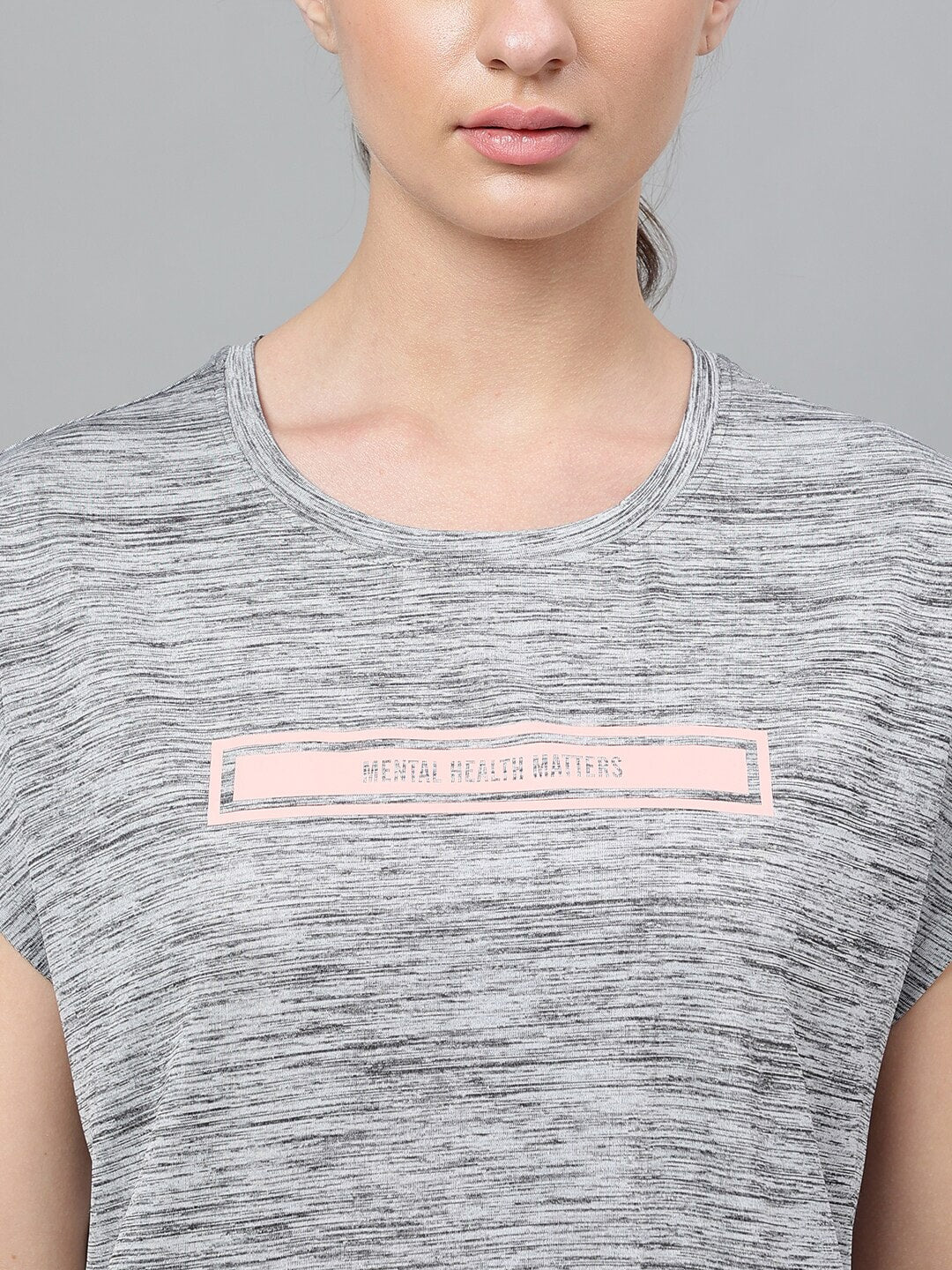 MKH Typography Printed Extended Sleeves Dri-FIT Relaxed Fit Sports T-shirt - Distacart