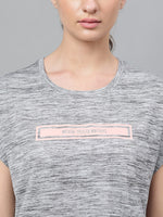 Thumbnail for MKH Typography Printed Extended Sleeves Dri-FIT Relaxed Fit Sports T-shirt - Distacart