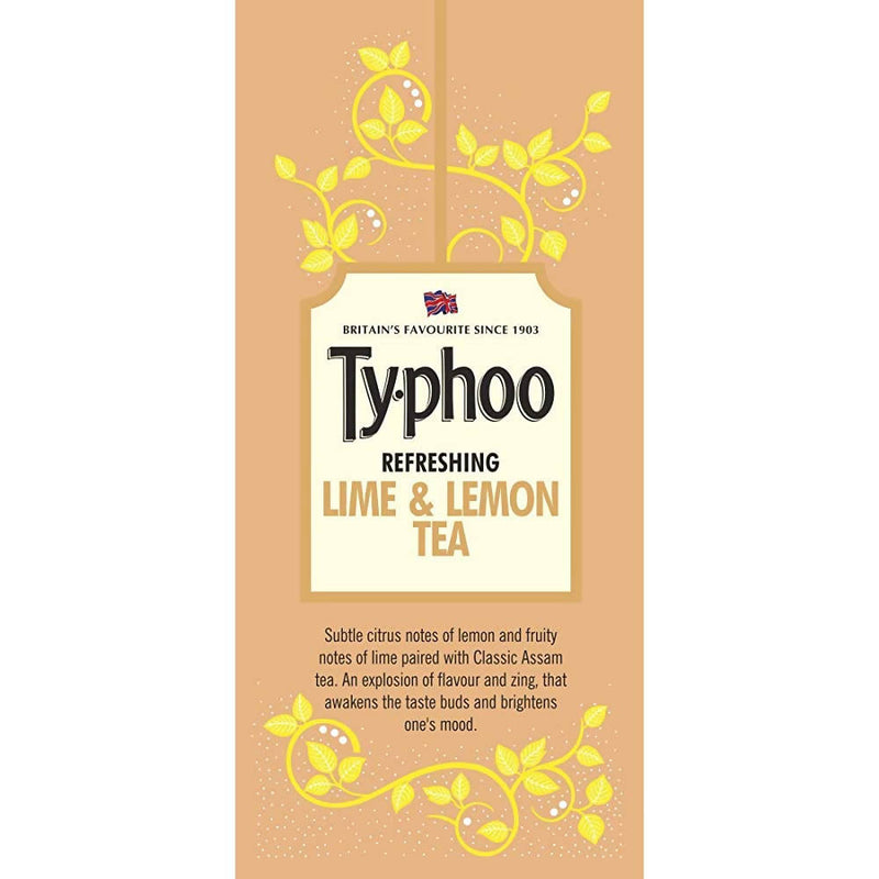 Typhoo Refreshing Lime &amp; Lemon Tea Bags