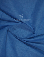 Thumbnail for Dual Shades of Blue Pure Mangalgiri Cotton By Gayathri Reddy Designer Studio - Distacart