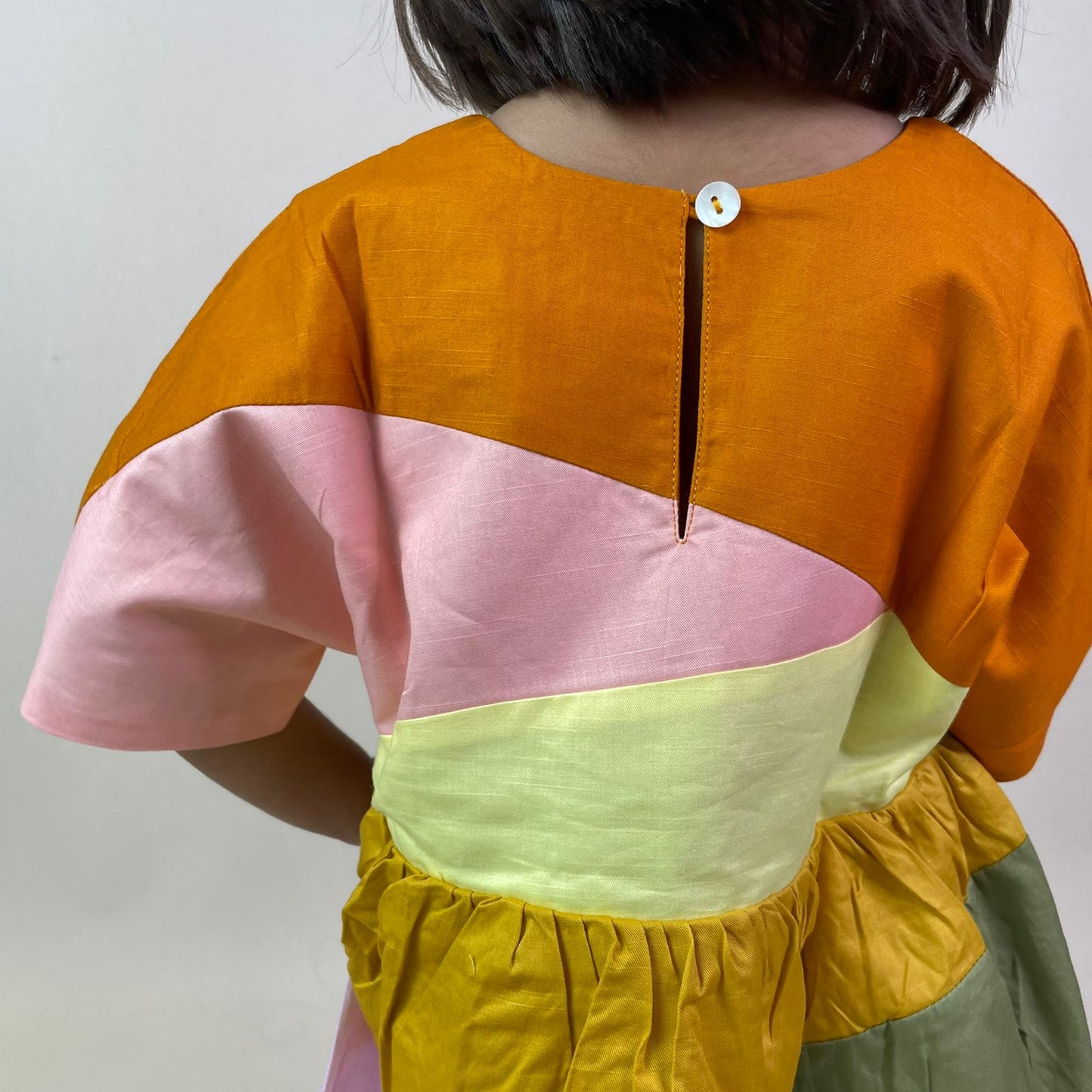 ArthLife Multi-Color Block Dress - Distacart