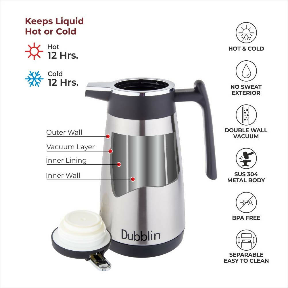 Dubblin Amaze Stainless Steel Kettle - Distacart