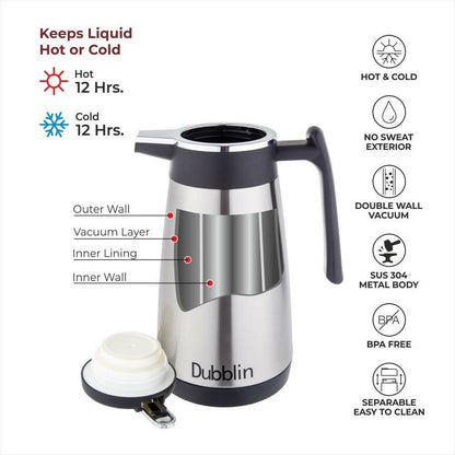 Dubblin Amaze Stainless Steel Kettle - Distacart
