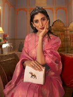 Thumbnail for Mitera Woven Design Zari Kanjeevaram Saree - Distacart