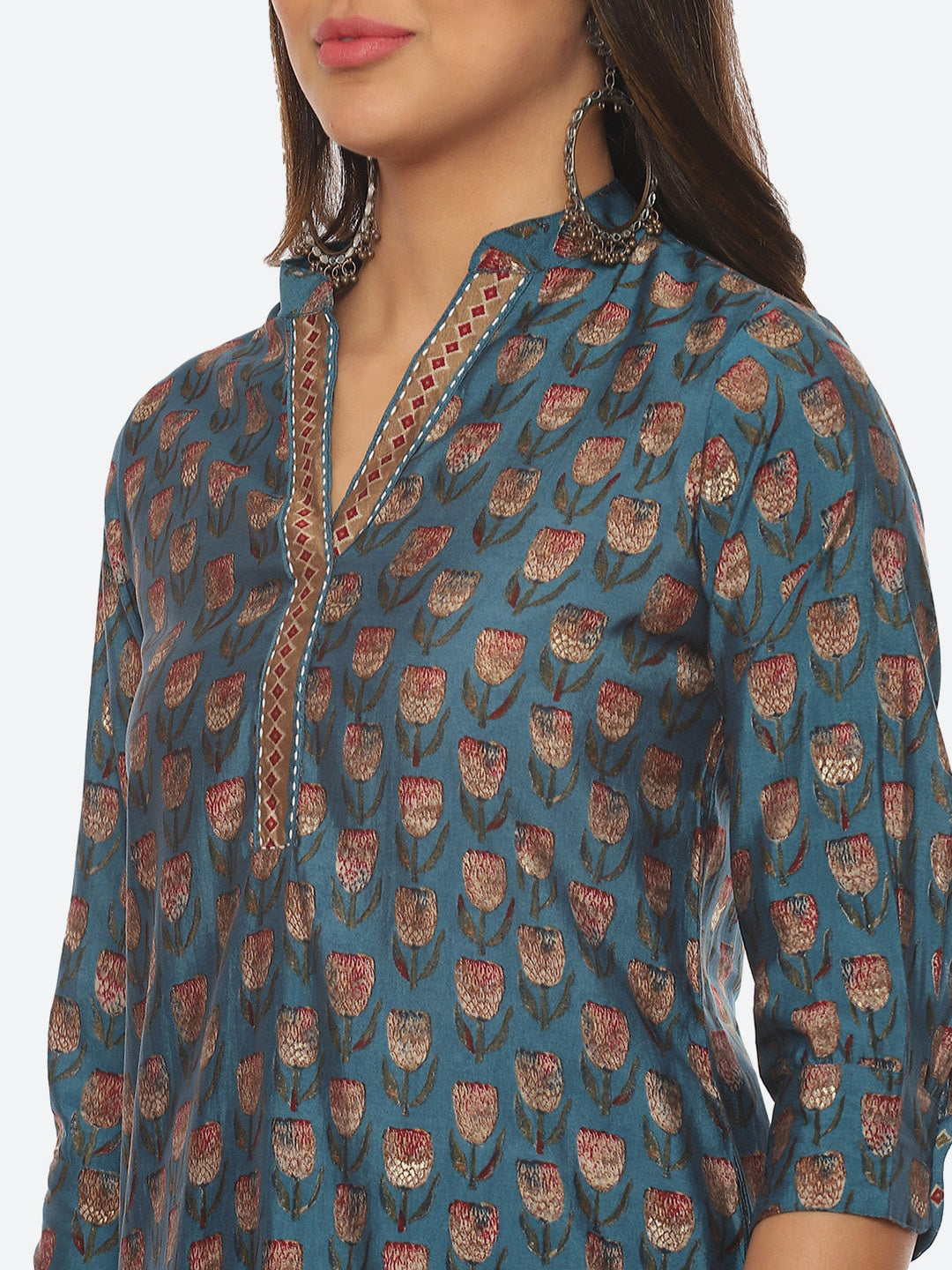 Biba Women Ethnic Motifs Printed Kurta - Distacart