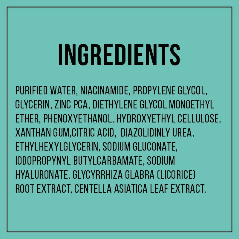 Dr. Sheth's Centella & Niacinamide Serum - Distacart