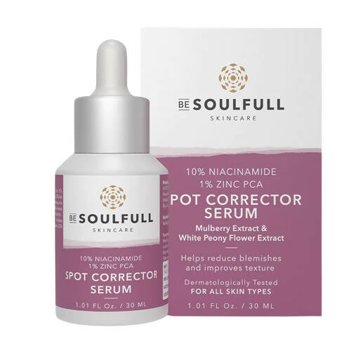 Be Soulfull 10% Niacinamide Spot Corrector Serum - Distacart