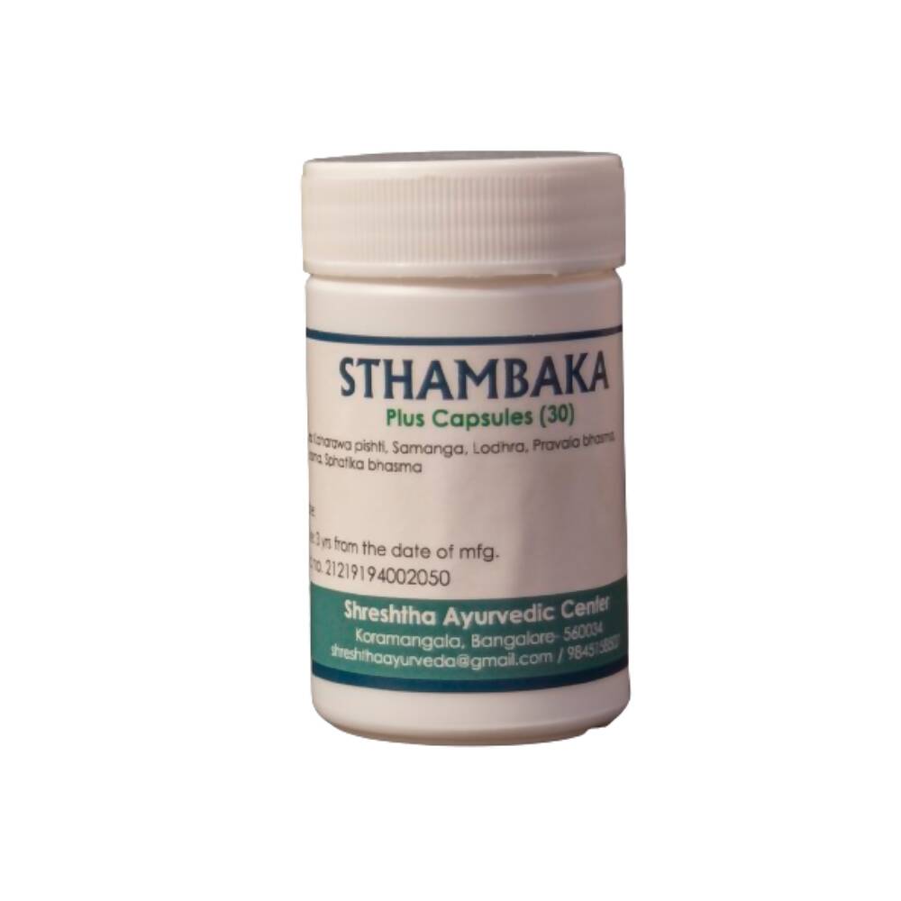 Shreshtha Herbals Sthambaka Plus Capsules - Distacart