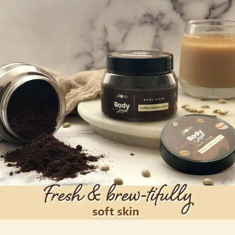 Plum Bodylovin' Coffee Wake-A-Ccino Body Scrub - Distacart