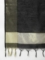 Thumbnail for Khushal K Women Cream-Coloured & Black Printed Kurta with Palazzos & Dupatta - Distacart