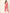 Sangria Peach-Coloured Zari Gotta Patti Pleated A-Line Pure Cotton Kurti With Palazzo - Distacart