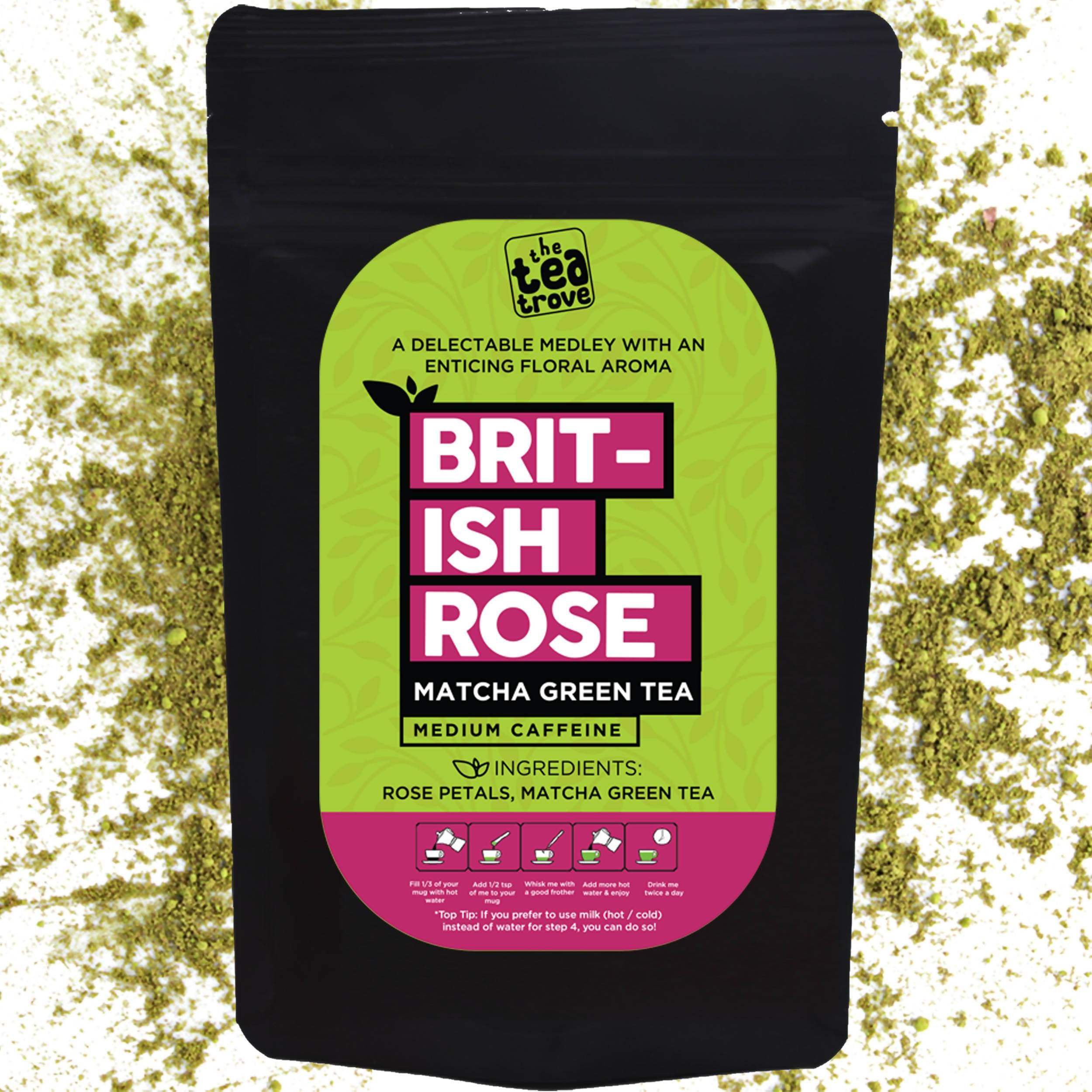 The Trove Tea - British Rose Matcha Green Tea